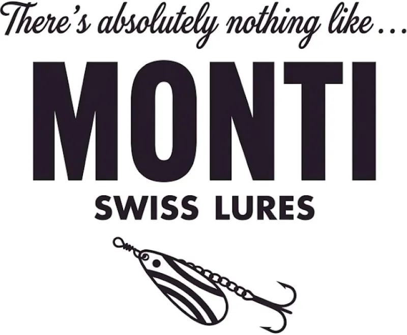 Monti — Swiss Lures Spinner der 1950er Jahre