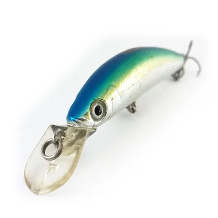 Yo-Zuri Tx-minnow Jr Sinkender Wobbler, Blau/Grün/Chrom, 10g, #10960