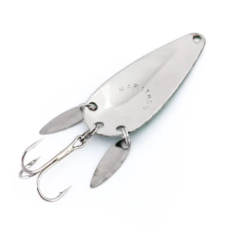 Marathon (with sonic blades) Blinker, Nickel / Grün, 12g, #10006