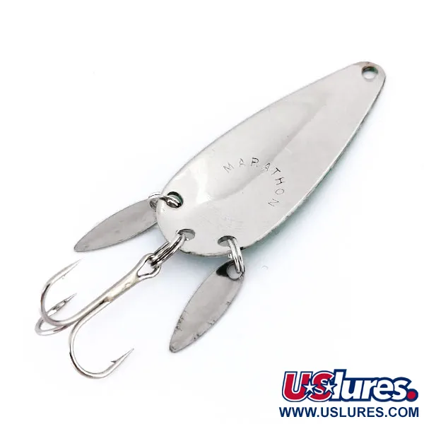 Marathon (with sonic blades) Blinker, Nickel / Grün, 12g, #10006