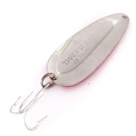 Dardevle Dardevlet Blinker, Rot / Weiß / Nickel, 21g, Detroit, #10009