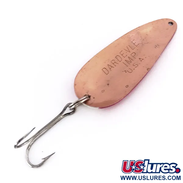 Eppinger Dardevle Imp Blinker, Rot / Weiß / Kupfer, 11g, #10012