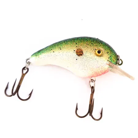 Strike King square bill Wobbler, Grün-Gold, 7g, Squarebill, #10026