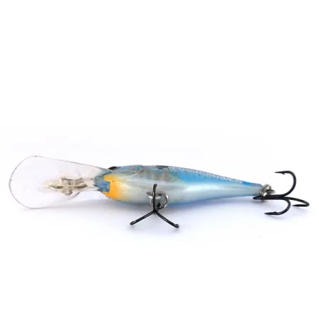 Rapala Glass Shad Rap Wobbler, Blau-Silber, 9g, schwebend, #10028