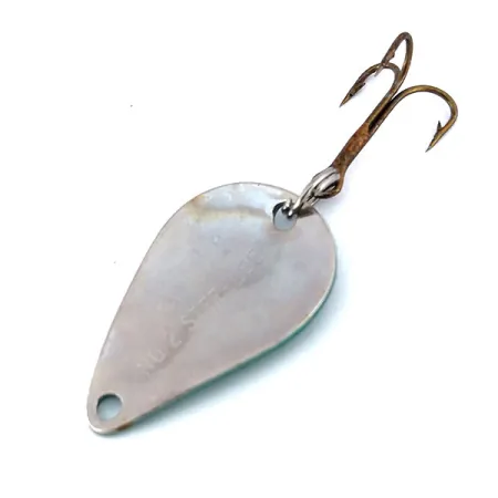 Acme Stee-Lee Blinker, Hammered Nickel / Green, 7g, gehämmerte Textur, #10033