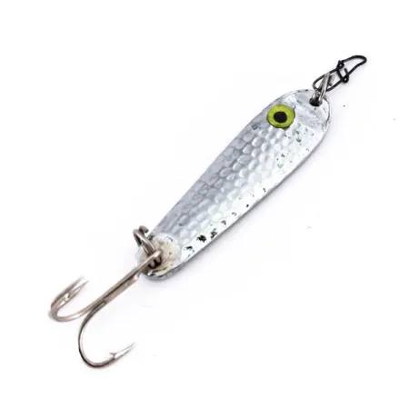Bass Pro Shops Blinker, Nickel gehämmert, 21g, Lockauge, #10041