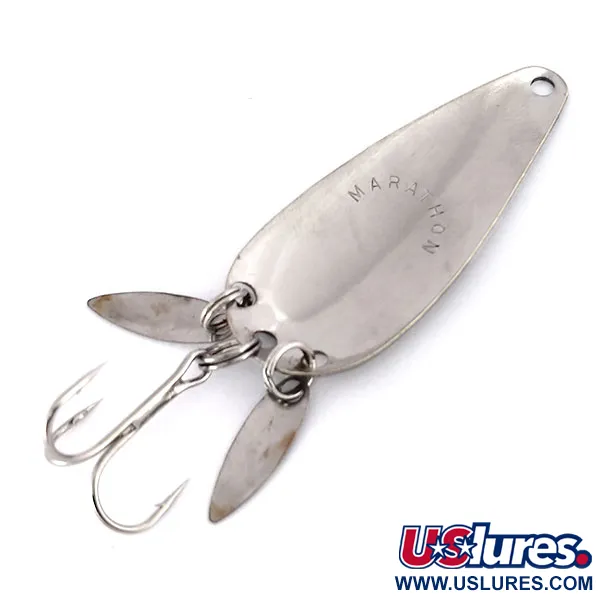 Marathon (with sonic blades) Blinker, Nickel gehämmert, 12g, #10044