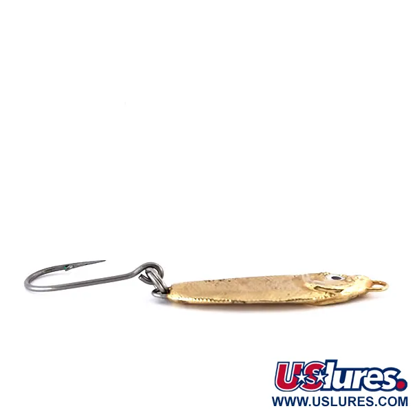 Luhr Jensen Crippled Herring Pilker, Gold, 14g, USA-Original, #10046