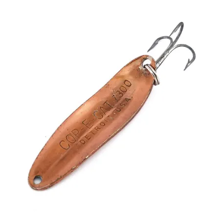 Dardevle Cop-E-Cat 7300 Blinker, Gehämmertes Kupfer, 10g, #10055