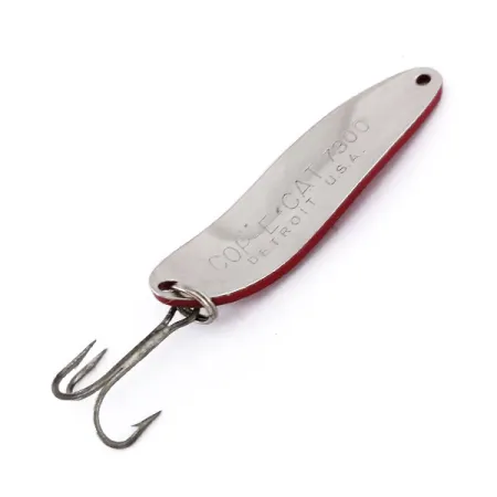 Dardevle Cop-E-Cat 7300 Blinker, Rot/Weiß/Nickel, 14g, Detroit, #10056