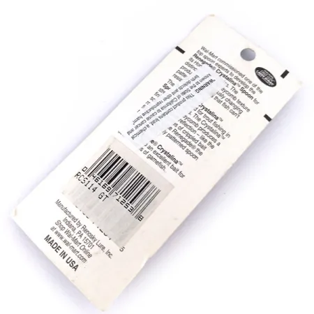 Renegade Crystalina Spoon Blinker, Gold/Orange gehämmert, 11g, #12348