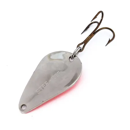 Acme Stee-Lee UV Blinker, Nickel / Orange, 14g, UV-aktiv, #10371