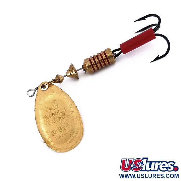 Mepps Aglia 3 Spinner, Gold, 7g, Rote Hülle, #10079