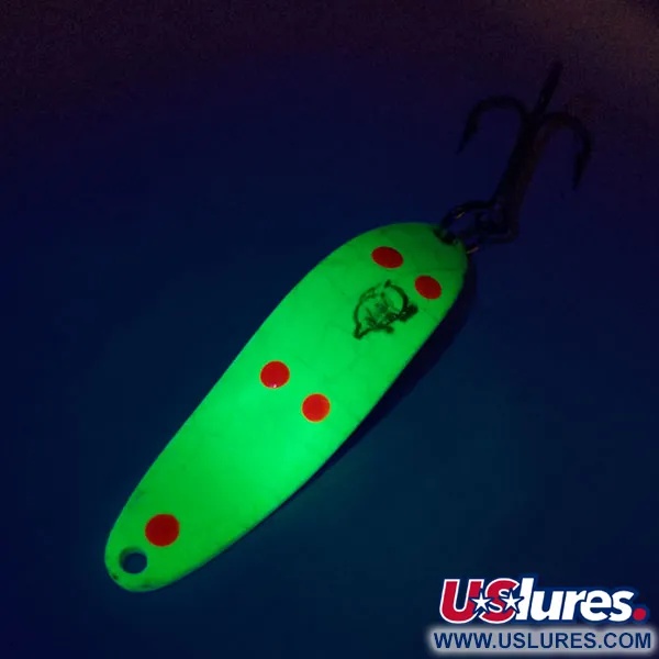 Dardevle Cop-E-Cat 7300 UV Blinker, Gelb/Rot/Nickel, 10g, UV, #10110