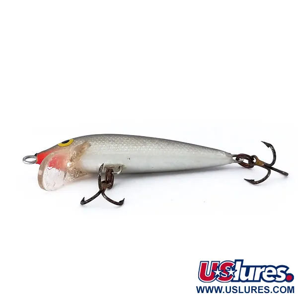 Rapala Original Floater F5 Wobbler, Silver (S), 2,3g, Balsaholz, #10119