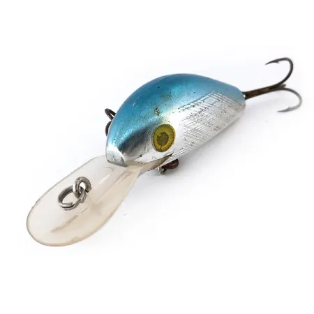 Rebel Humpy tieflaufender Wobbler, Blau/Silber, 10g, Rassel, #10122