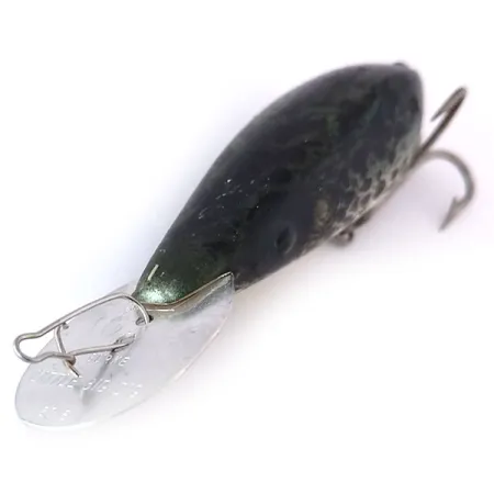Burke Little Big Dig Crankbait, Schwarz-Weiß, 7g, Vintage, #10129