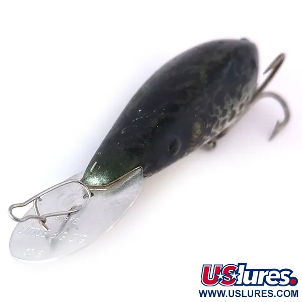 Burke Little Big Dig Crankbait, Schwarz-Weiß, 7g, Vintage, #10129