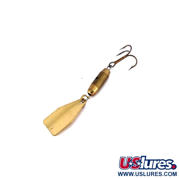 Jake's Lures Jake's Stream-a-Lure Spinner, Messing / Rot, 4,5g, #10145