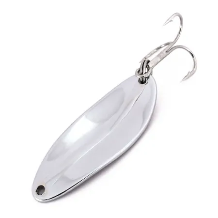 TODDCO Main liner Blinker, Nickel / Rot, 11g, Schuppen-Inlay, #10155