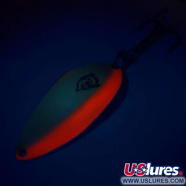 Eppinger Dardevle Devle Dog Blinker, Weiß/Orange/Nickel, 18g, #10166