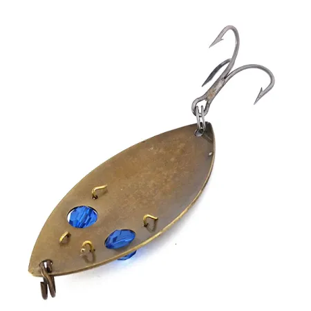 Gibbs One Eye Wiggler Blinker, Bronze/Blau, 35g, Facettenperlen, #10169