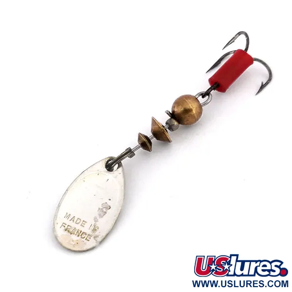 Mepps Aglia 0 Spinner, Weiß/Schwarz, 2,5g, Konus-Rotation, #10196