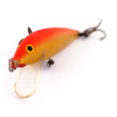 Rapala Original Floater F7 Wobbler, Orange Gold, 4g, Balsa, #10216
