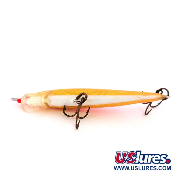 Rapala Original Floater F7 Wobbler, Orange Gold, 4g, Balsa, #10216