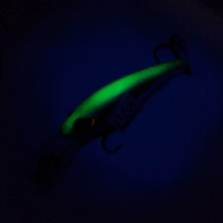 Cotton Cordell Wally Diver Wobbler, Silber/Chartreuse, 7g, Glow, #10217