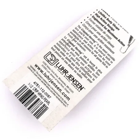 Luhr Jensen Crippled Herring Jig, Pink Pearl, 42g, Einzelhaken, #10376