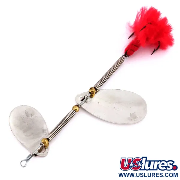 Panther Martin Simplex Tandem Con Mosca Spinner, Silber, 6g, #10260