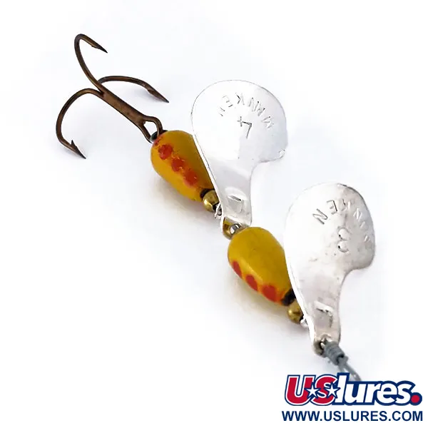 Panther Martin Minken Tandem Spinner, Nickel/Gelb/Rot, 14g, #10868