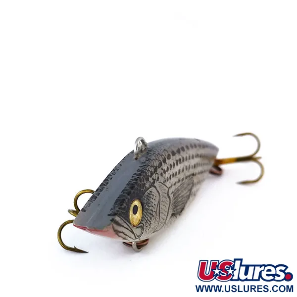 Cotton Cordell Hot Spot Lipless, Silber-Schwarz, 9g, Drillinge, #10264