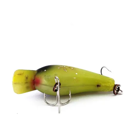 Cotton Cordell Big O Crankbait, Green / Black, 7g, Schwimmend, #10268