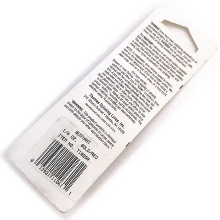 Thomas Buoyant Blinker, Red Trout, 7g, vergoldetes Messing, #10282