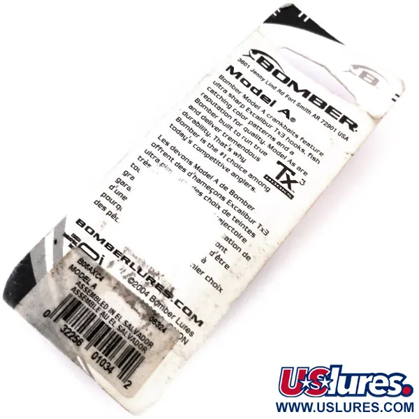 Bomber Model 7A Baby Striper Crankbait, Krebs, 9g, Tiefläufer, #10284