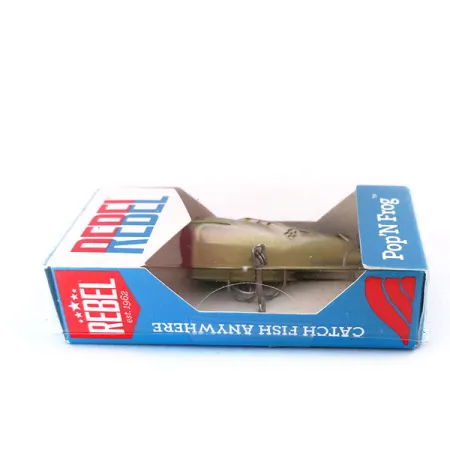 Rebel Pop'N Frog Popper, Froschgrün, 7g, Hohlmaul, #10286