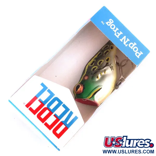 Rebel Pop'N Frog Popper, Froschgrün, 7g, Hohlmaul, #10286