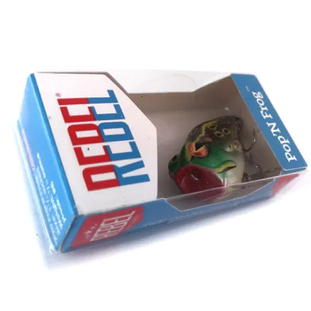 Rebel Pop'N Frog Popper, Froschgrün, 7g, Hohlmaul, #10286