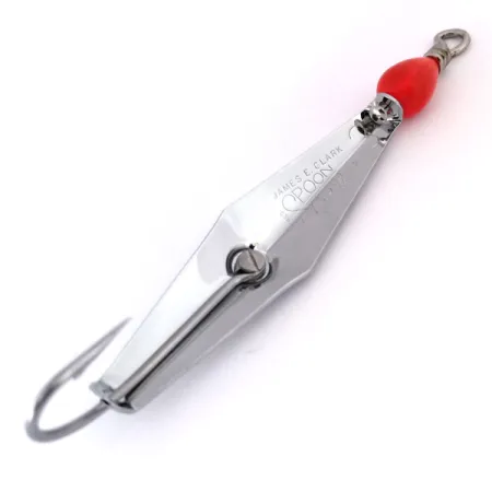 James E. Clark Clark Spoon Blinker, Nickel, 15g, Krautfrei, #10295