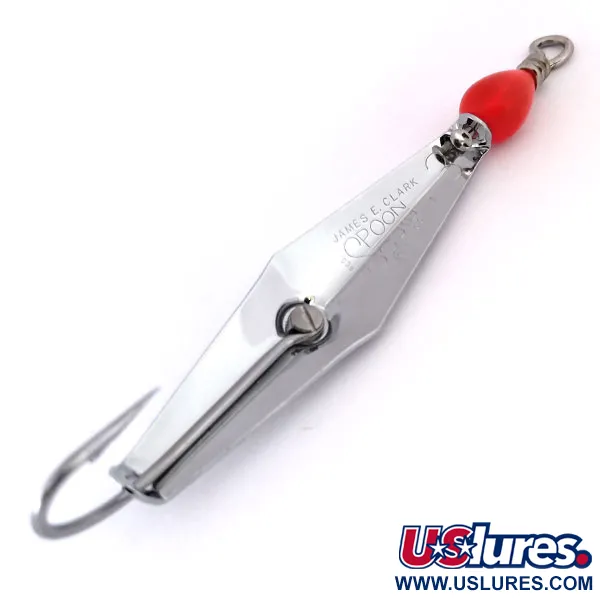 James E. Clark Clark Spoon Blinker, Nickel, 15g, Krautfrei, #10295