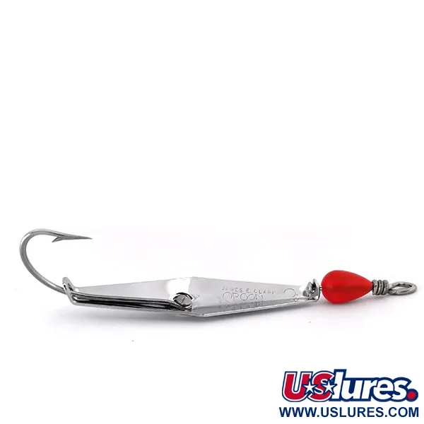 James E. Clark Clark Spoon Blinker, Nickel, 15g, Krautfrei, #10295