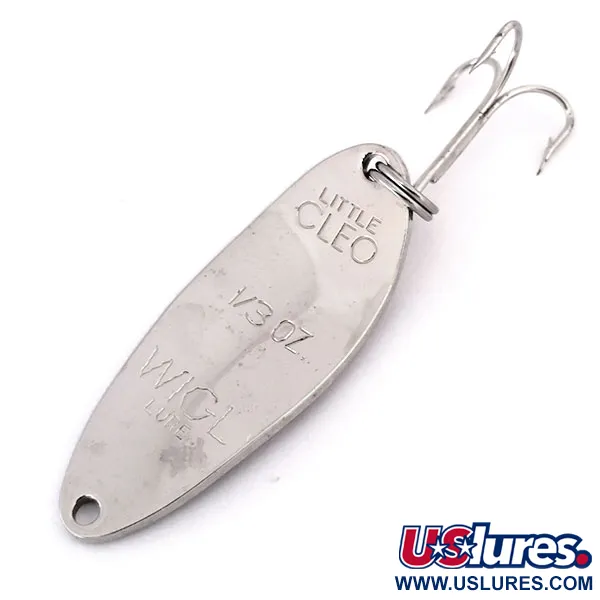 Acme Little Cleo Blinker, Trout / Nickel, 9g, WIGL LURE, #10299