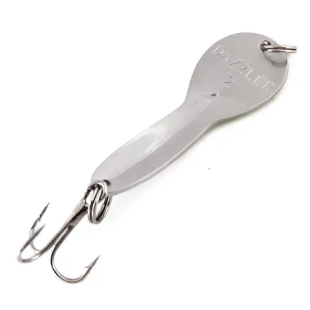 Acme Dazzler #2 Blinker, Chartreuse/Nickel, 7g, Prisma-Inlay, #10300