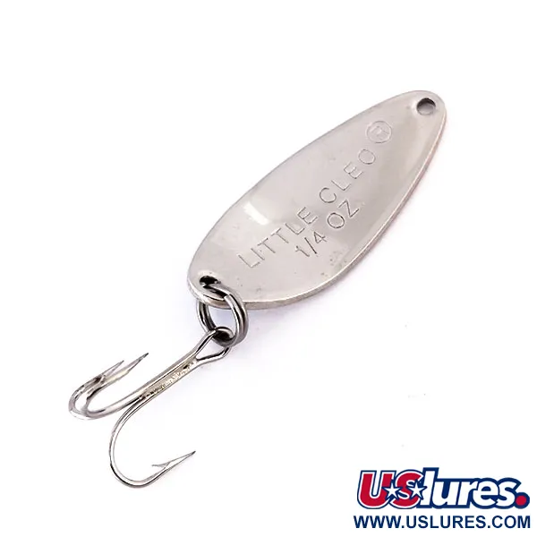 Acme Little Cleo Blinker, Nickel / Blau, 7g, Weitwurf-Form, #10307