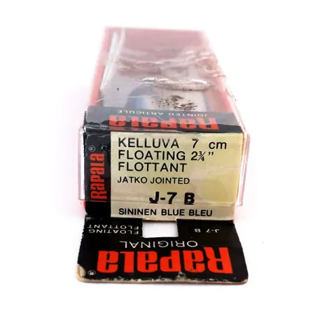 Rapala Jointed J-7 Wobbler, B (Blue), 4g, Gelenkköder, #10318