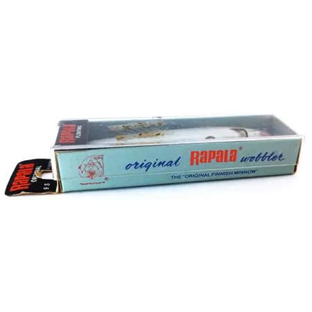Rapala Original Floater F9 Wobbler, S (Silver), 4g, Balsaholz, #10319