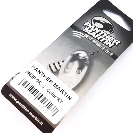 Panther Martin 6 Spinner, Rot / Gelb, 6g, Direktmontage, #10323