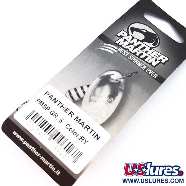 Panther Martin 6 Spinner, Rot / Gelb, 6g, Direktmontage, #10323